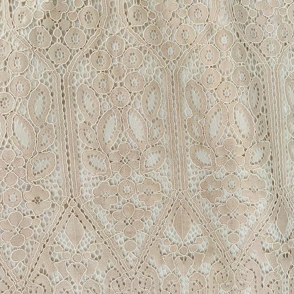 Small Cream / White Maxi Backless Dress: Beachy, Boho, Elegant Summer dress - Picture 4 of 7